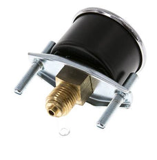 0..16 Bar (0..232 psi) Manomètre encastrable Acier/laiton 40 mm Classe 2.5 - 1/4'' (Support)
