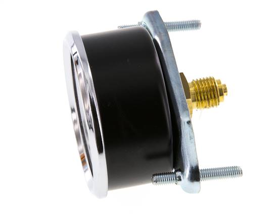 0..400 Bar (0..5802 psi) Manomètre monté sur panneau Acier/laiton 63 mm Classe 2.5 (support)