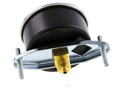 0..400 Bar (0..5802 psi) Manomètre monté sur panneau Acier/laiton 63 mm Classe 2.5 (support)