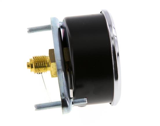 0..400 Bar (0..5802 psi) Manomètre monté sur panneau Acier/laiton 63 mm Classe 2.5 (support)