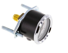 0..40 Bar (0..580 psi) Manomètre monté sur panneau Acier/laiton 40 mm Classe 2.5 (support)