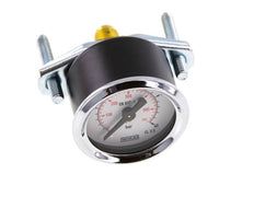 0..40 Bar (0..580 psi) Manomètre monté sur panneau Acier/laiton 40 mm Classe 2.5 (support)