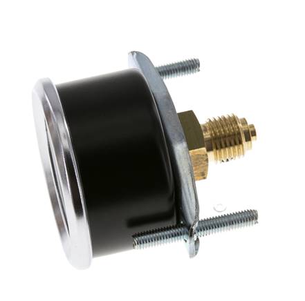 0..40 Bar (0..580 psi) Manomètre monté sur panneau Acier/laiton 50 mm Classe 2.5 (support)