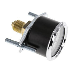 0..4 Bar (0..58 psi) Manomètre monté sur panneau Acier/laiton 40 mm Classe 2.5 - 1/4'' (Support)