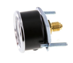0..60 Bar (0..870 psi) Manomètre encastrable Acier/laiton 50 mm Classe 2.5 (Support)