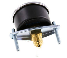 0..60 Bar (0..870 psi) Manomètre encastrable Acier/laiton 50 mm Classe 2.5 (Support)