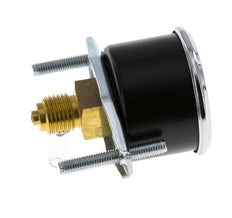 0..6 Bar (0..87 psi) Manomètre monté sur panneau Acier/laiton 40 mm Classe 2.5 - 1/4'' (Support)
