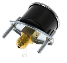 0..6 Bar (0..87 psi) Manomètre monté sur panneau Acier/laiton 40 mm Classe 2.5 - 1/4'' (Support)