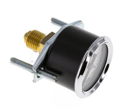 0..6 Bar (0..87 psi) Manomètre monté sur panneau Acier/laiton 40 mm Classe 2.5 - 1/4'' (Support)
