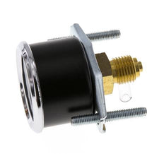 0..6 Bar (0..87 psi) Manomètre monté sur panneau Acier/laiton 40 mm Classe 2.5 - 1/4'' (Support)