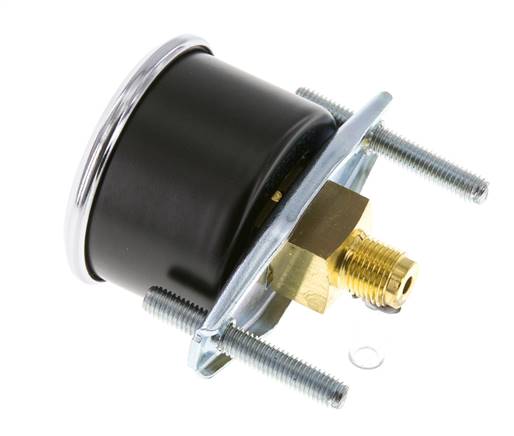 0..6 Bar (0..87 psi) Manomètre encastrable Acier/laiton 40 mm Classe 2.5 (Support)