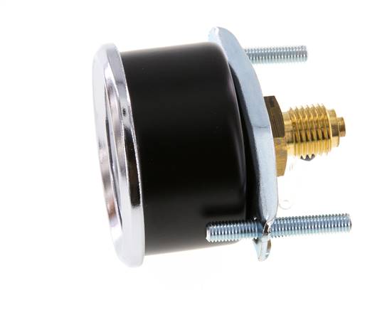 0..6 Bar (0..87 psi) Manomètre encastrable Acier/laiton 50 mm Classe 2.5 (Support)