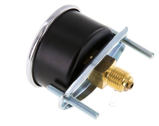 0..6 Bar (0..87 psi) Manomètre encastrable Acier/laiton 50 mm Classe 2.5 (Support)