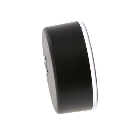 -1..5 Bar (-15..73 lb/po2) Manomètre sous plastique/laiton 63 mm Classe 2.5