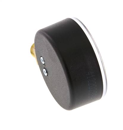 0..250 Bar (0..3626 psi) Manomètre sous plastique/laiton 63 mm Classe 2.5