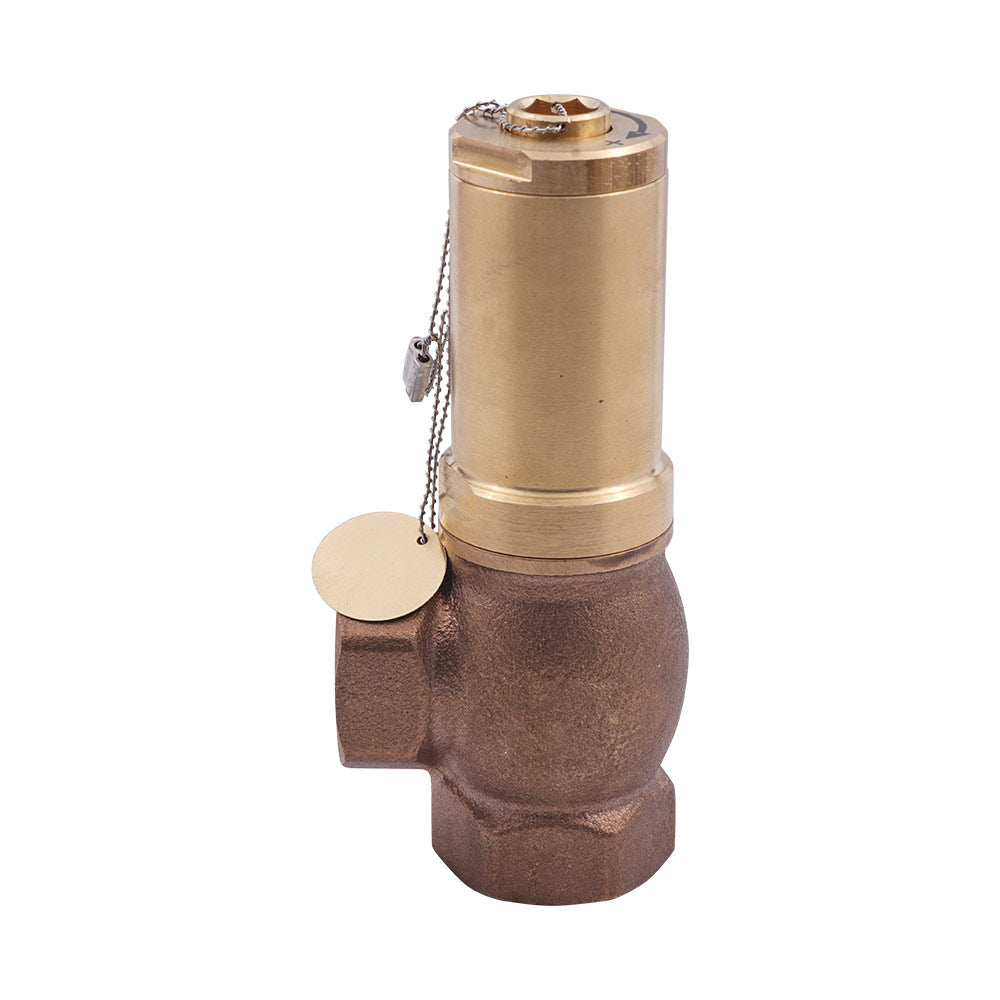 Soupape de décharge G2'' en laiton 0,5 - 2,5 bar / 7,25 - 36,25 psi