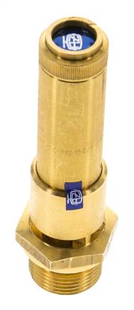 G Soupape de sécurité préréglée en laiton 3/4'' 12,3 bar (178,4 psi) DN 10