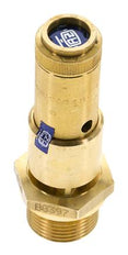 G Soupape de sécurité préréglée en laiton 3/4'' 2.9 bar (42.06 psi) DN 10