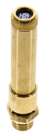 G Soupape de sécurité préréglée en laiton 1/2'' 40,5 bar (587,41 psi) DN 10