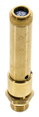 G Soupape de sécurité préréglée en laiton 1/2'' 40,5 bar (587,41 psi) DN 10