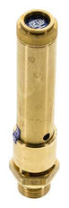 G Soupape de sécurité préréglée en laiton 1/2'' 40,5 bar (587,41 psi) DN 10
