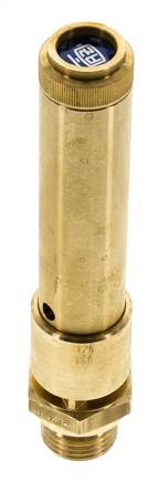 G Soupape de sécurité préréglée en laiton 1/2'' 46,5 bar (674,44 psi) DN 10