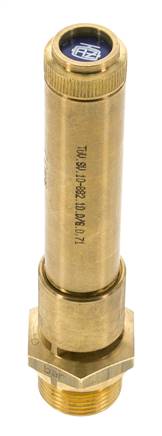 G Soupape de sécurité préréglée en laiton 3/4'' 49.5 bar (717.95 psi) DN 10