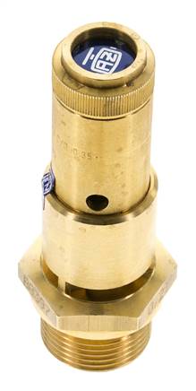 G Soupape de sécurité préréglée en laiton 3/4'' 4.1 bar (59.47 psi) DN 10