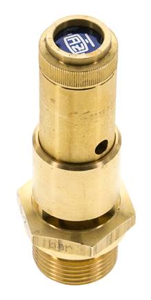 G Soupape de sécurité préréglée en laiton 3/4'' 8.4 bar (121.83 psi) DN 10