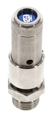 G 1/2'' Acier inoxydable 316 Ti Soupape de sécurité préréglée 5.5 bar (79.77 psi) DN 10