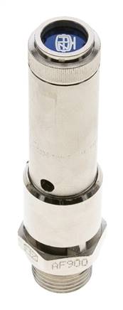 G 1/2'' laiton nickelé Vanne de sécurité préréglée 23 bar (333.59 psi) DN 10