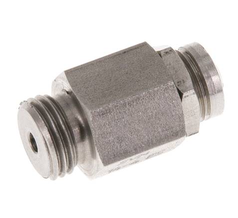 G 1/4'' Acier inoxydable 303 Soupape de sécurité réglable 1-4 bar (14.50-58.02 psi)