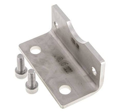 Pied de fixation 100 mm ISO 15552 Acier inoxydable 316 (1.4401)