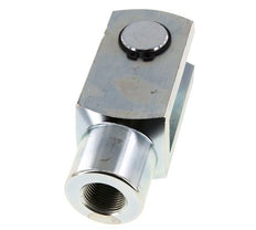 Chape Axe de l'extrémité de la tige M27 x 2 Acier zingué