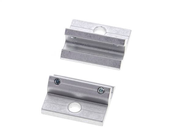 Montage central pour vérin sans tige de 25 mm