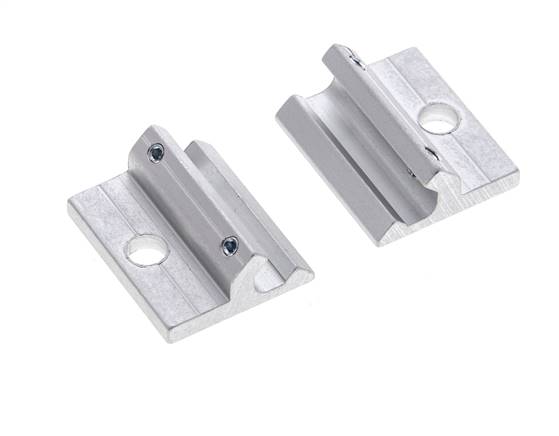 Montage central pour vérin sans tige de 25 mm