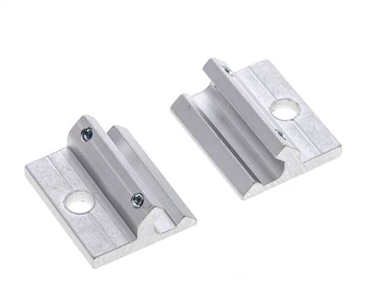 Montage central pour vérin sans tige de 25 mm