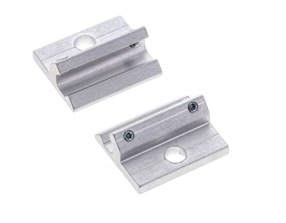 Montage central pour vérin sans tige de 25 mm