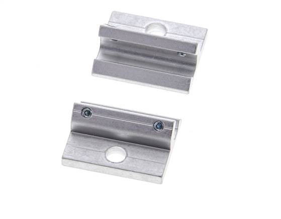 Montage central pour vérin sans tige de 25 mm