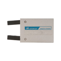 Grippeur pneumatique D16 mm à 2 mâchoires, 30 degrés d'angle et à ressort ouvert