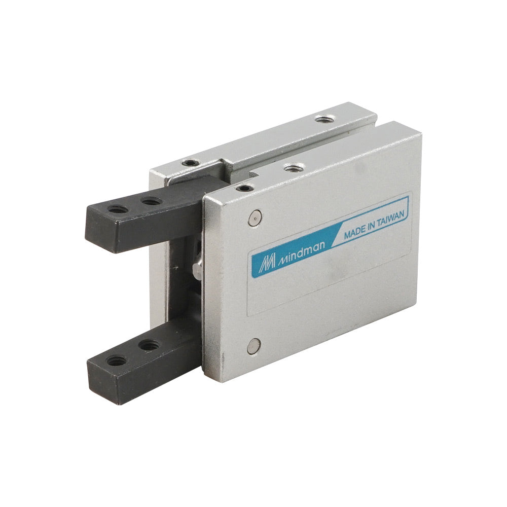 Pince pneumatique à double action D16 mm à 2 mors 30 deg angulaire