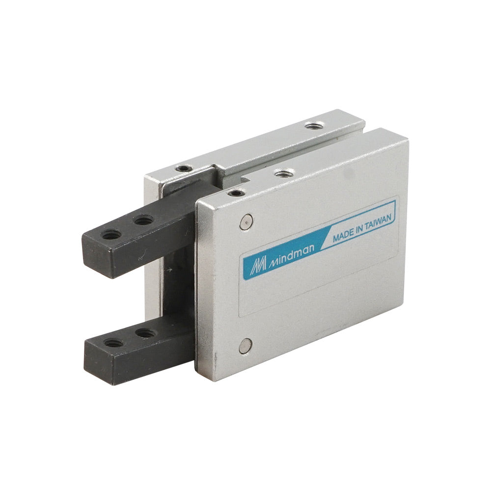 Pince pneumatique D20 mm 2 mâchoires 30 deg angulaire ouverte par ressort