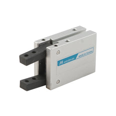 Pince pneumatique D20 mm 2 mâchoires 30 deg angulaire ouverte par ressort