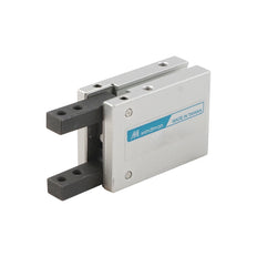 Pince pneumatique D32 mm à 2 mâchoires 30 deg angulaire ouverte par ressort