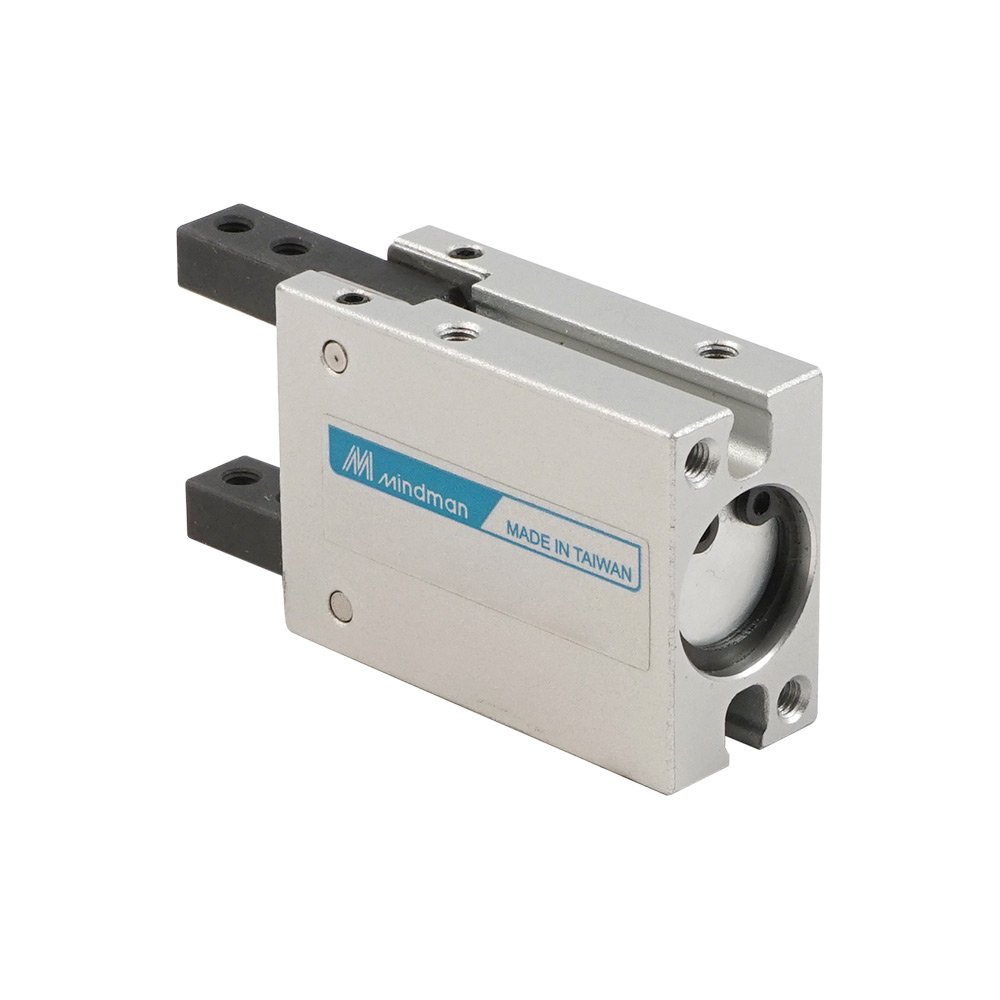 Pince pneumatique à double action D20 mm à 2 mors 30 deg angulaire