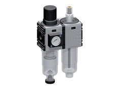 FRL G1/4'' 800l/min 0.5-10.0bar/7-145psi 40 mm Manomètre Futura 0