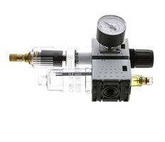 FRL G1/4'' 800l/min 0.5-10.0bar/7-145psi 40 mm Manomètre Futura 0