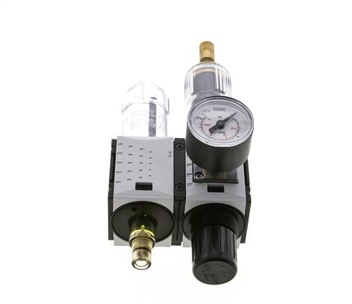FRL G1/4'' 800l/min 0.5-10.0bar/7-145psi 40 mm Manomètre Futura 0