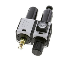 FRL 2 Parties G1/4'' 800l/min 0.5-8.0bar/7-116psi Semi-Auto Métal Futura 0