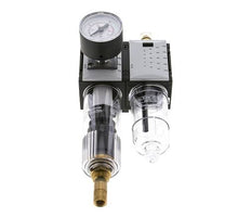FRL G1/4'' 800l/min 0.5-10.0bar/7-145psi 40 mm Manomètre Futura 0